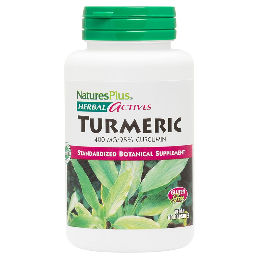 NaturesPlus, Herbal Actives Turmeric