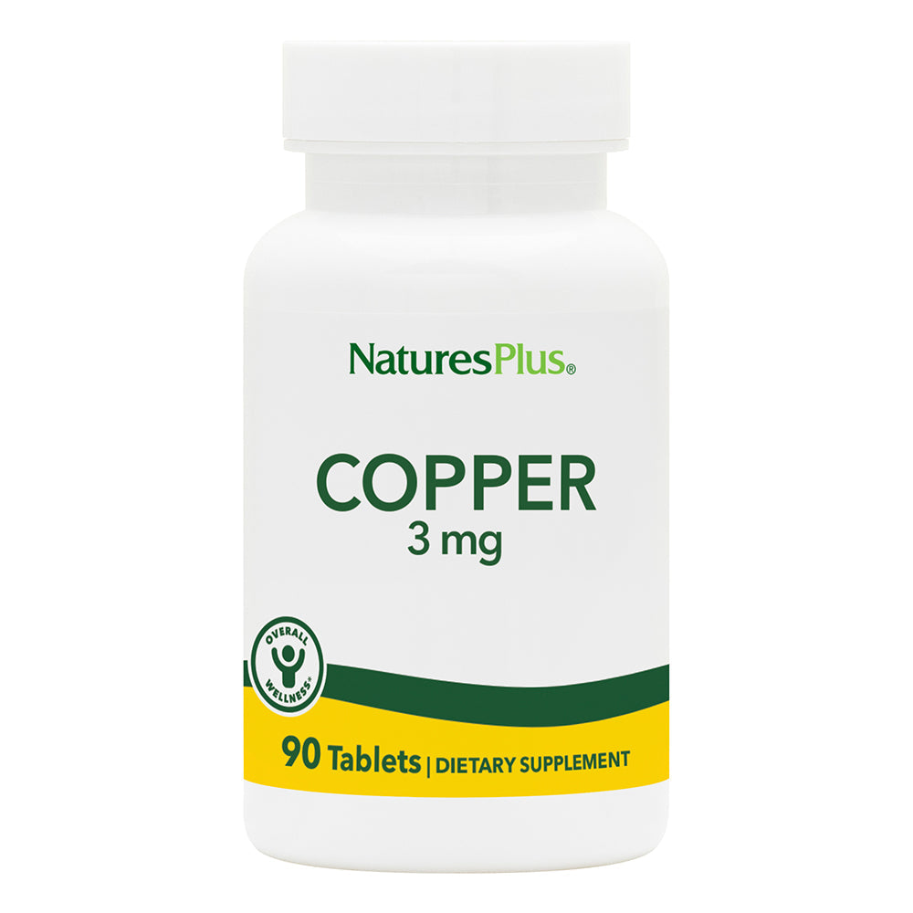 NaturesPlus, Copper 3mg