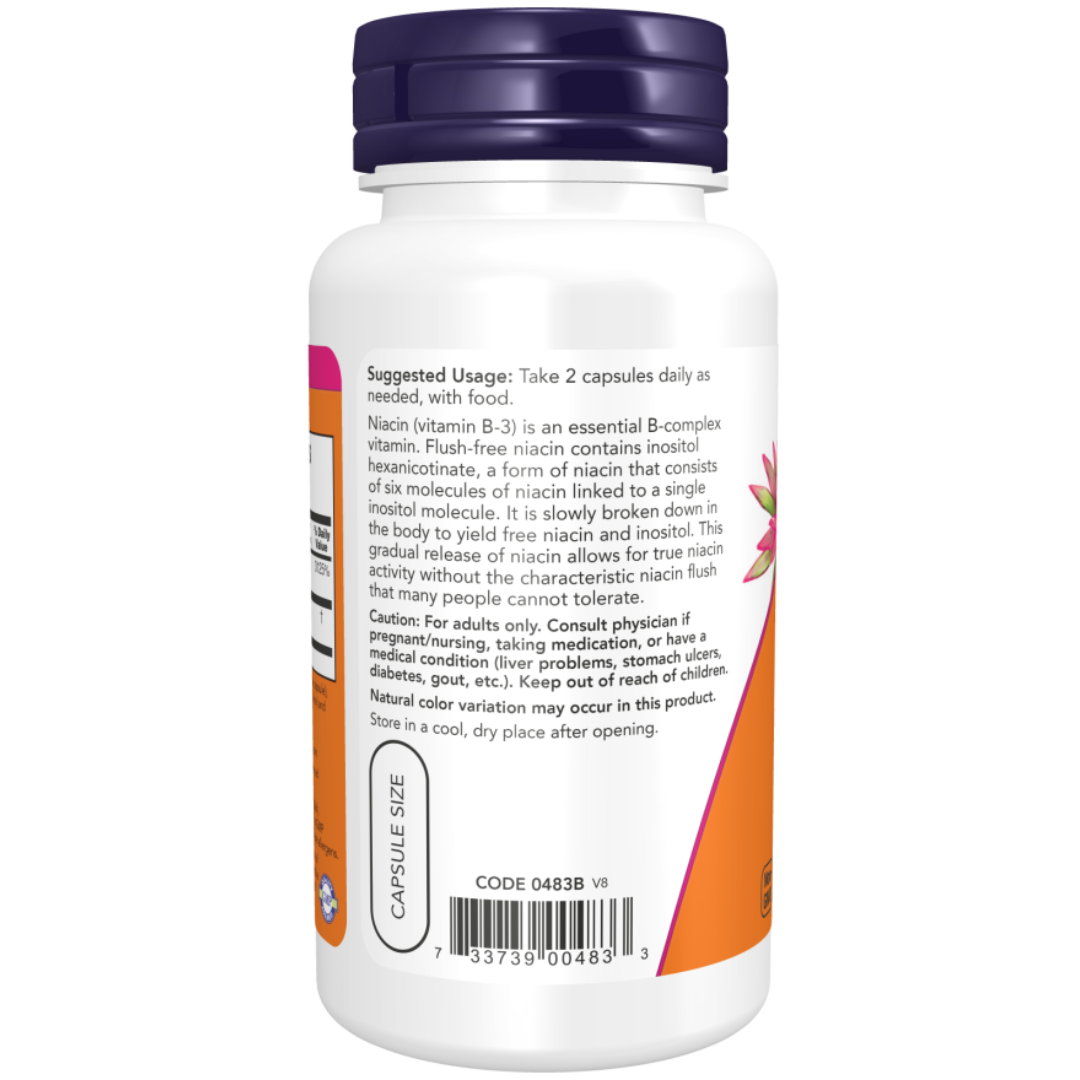 NOW, Niacin 250 mg