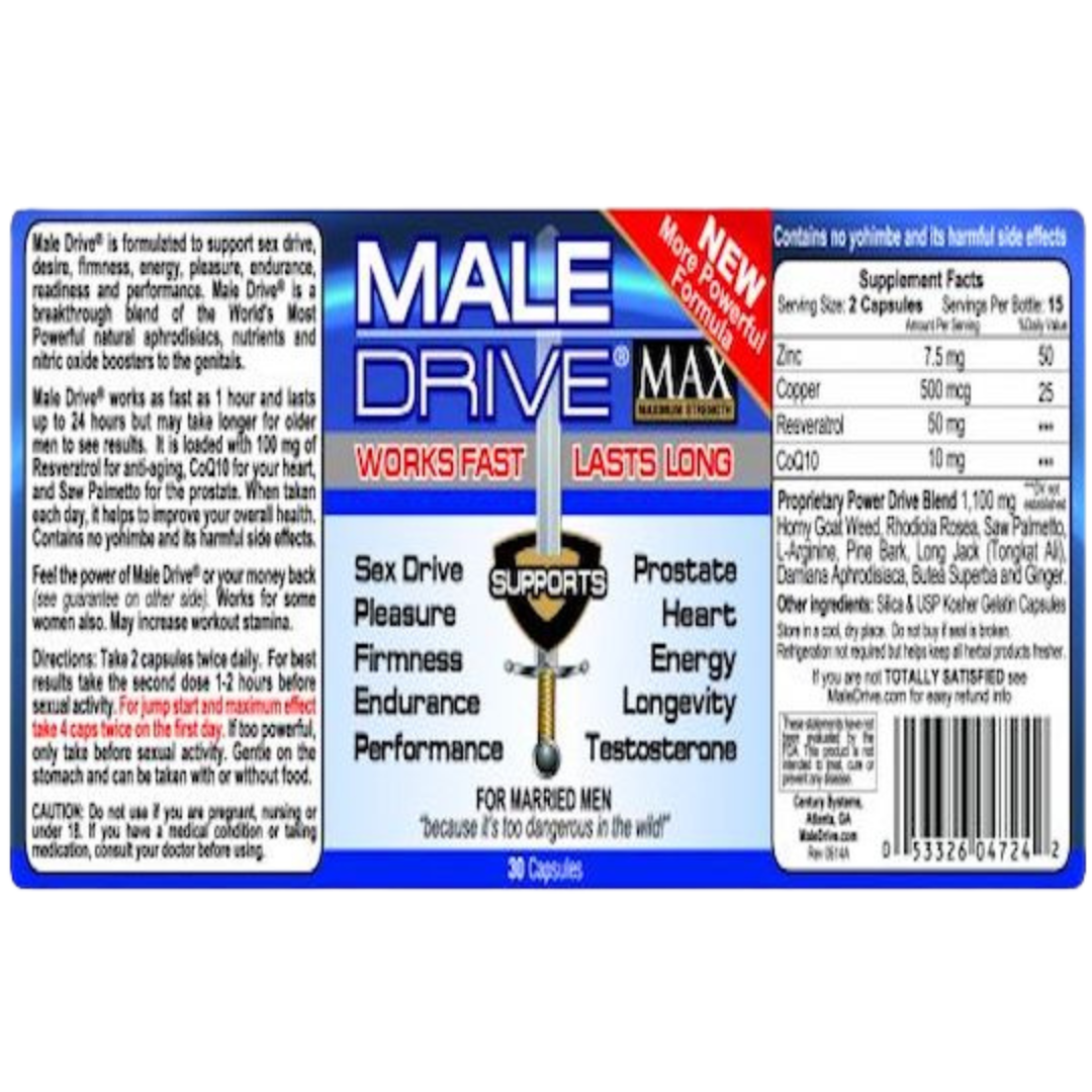 Male Drive Max