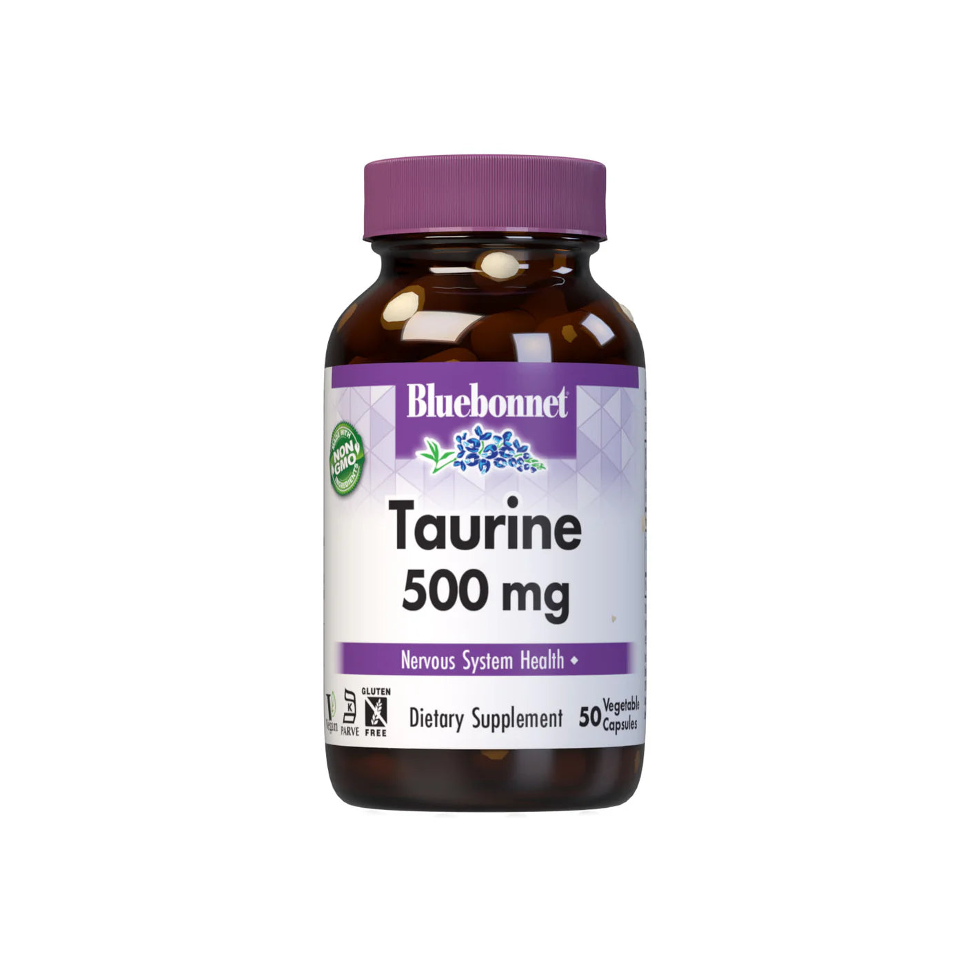 Bluebonnet, Taurine 500 mg