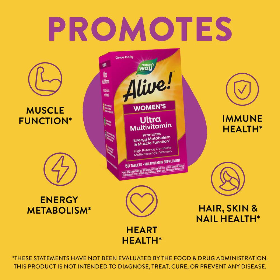 Nature's Way, Alive Women's Ultra Multivitamin
