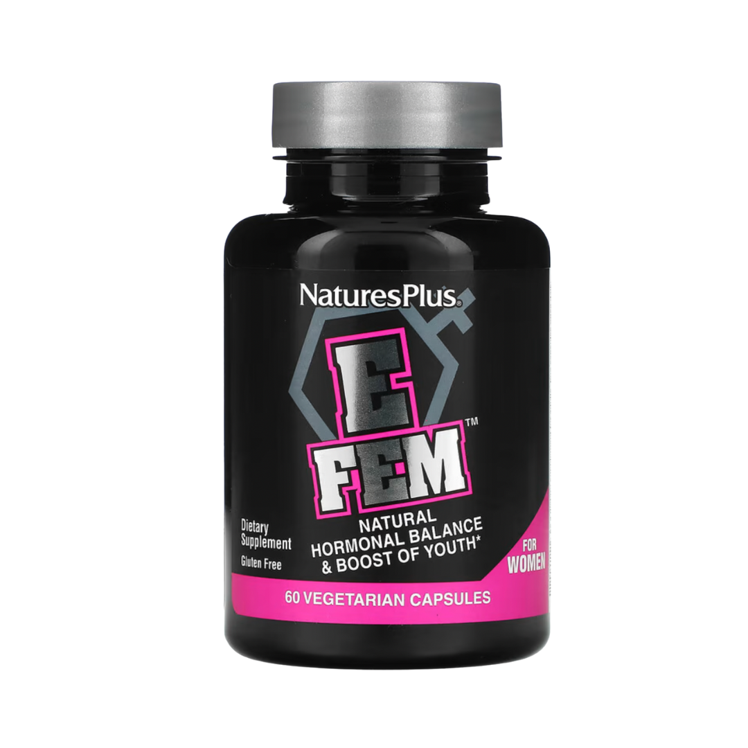 NaturesPlus, E Fem for Women, Natural Hormonal Balance & Boost of Youth