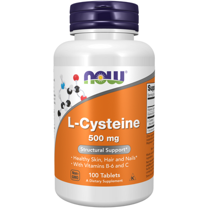 NOW, L-Cysteine 500 mg