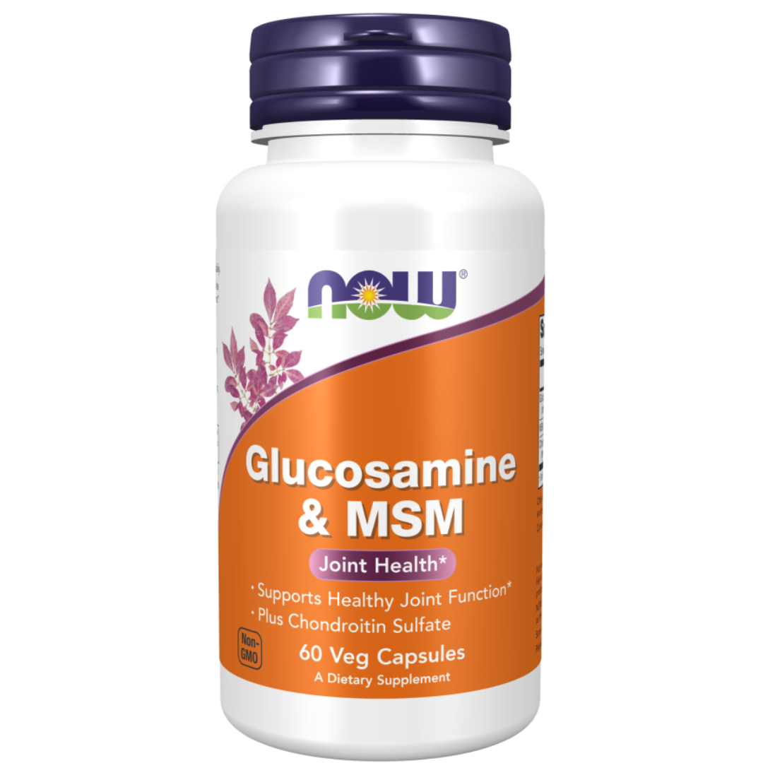 NOW, Glucosamine & MSM