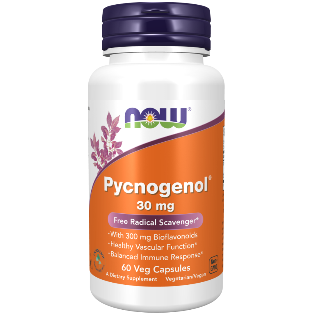 NOW, Pycnogenol, 30 mg