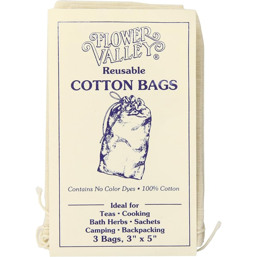 Valley Flower Reusable Cotton Bags