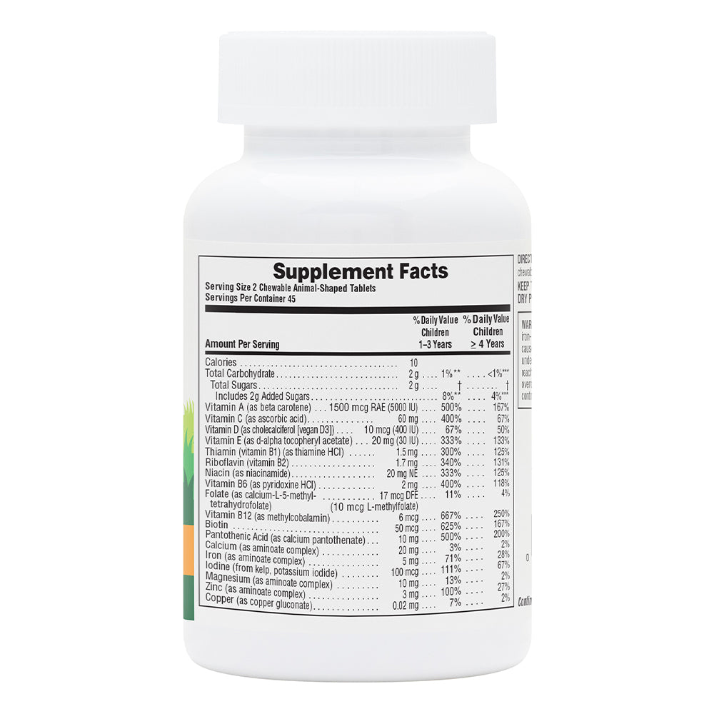 NaturesPlus, Multivitamin, Children's Chewables