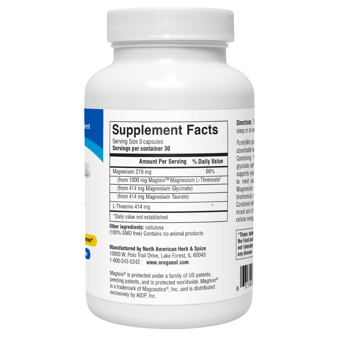 North American Herb & Spice, PurelyMin Magnesium Complex