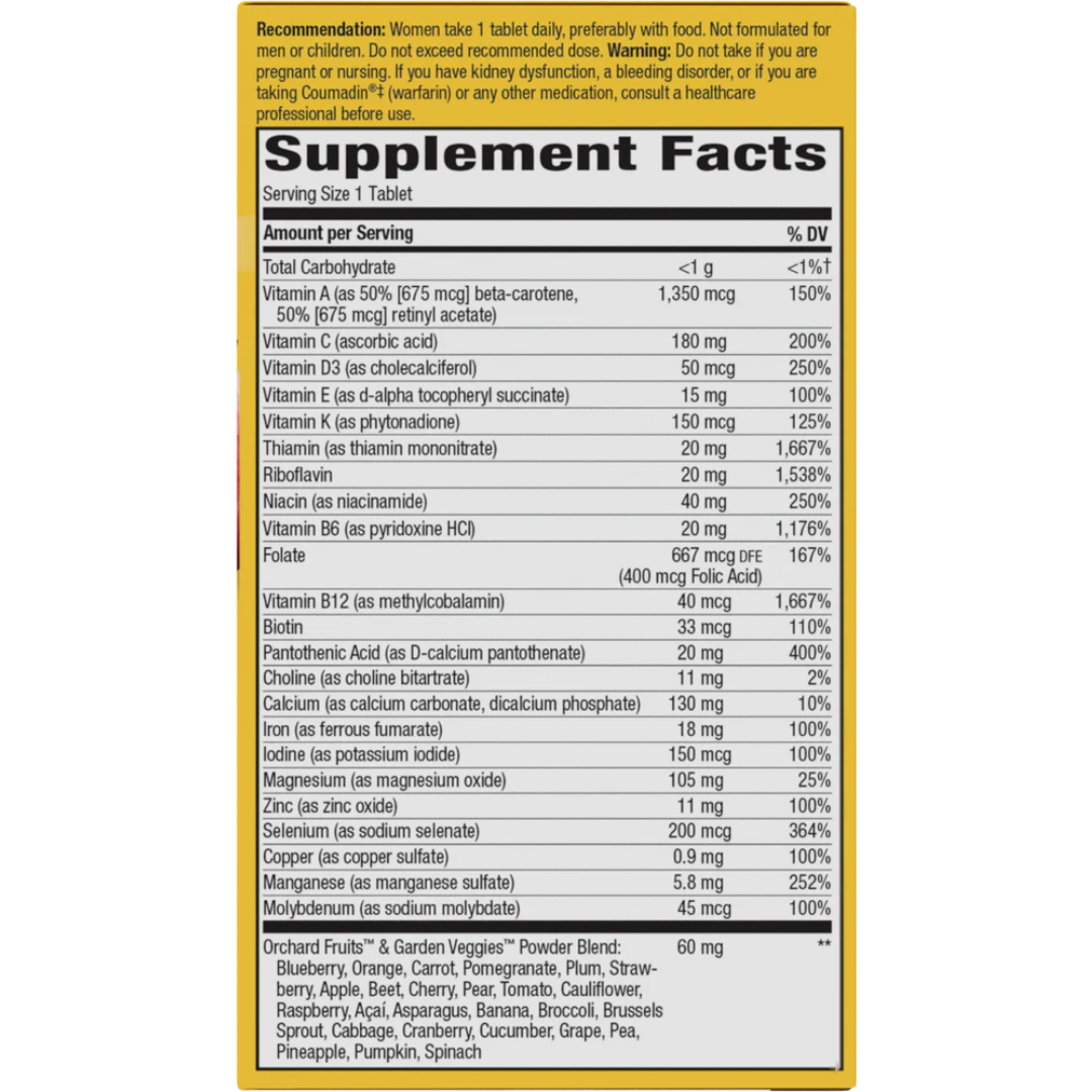 Nature's Way, Alive Women's Ultra Multivitamin
