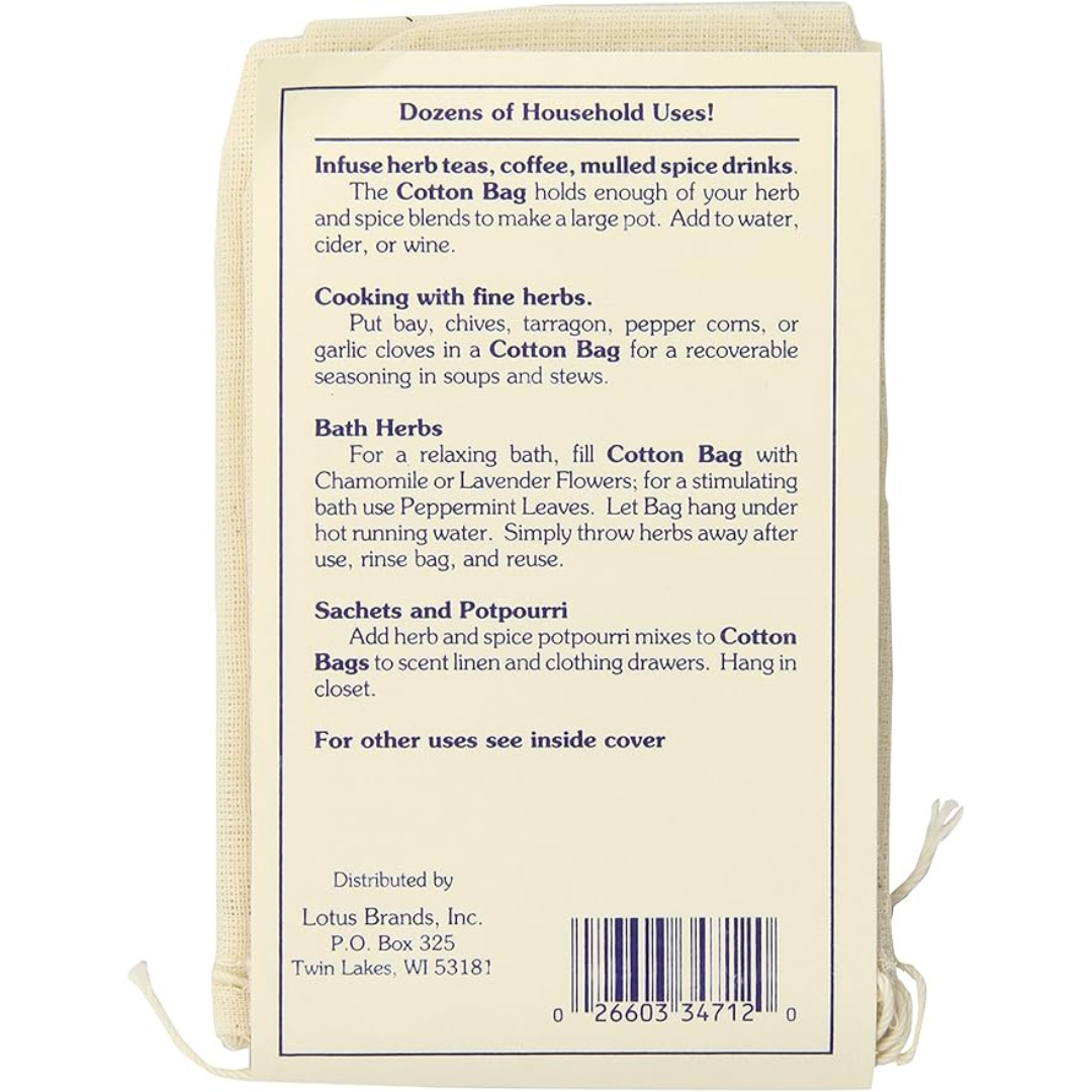 Valley Flower Reusable Cotton Bags