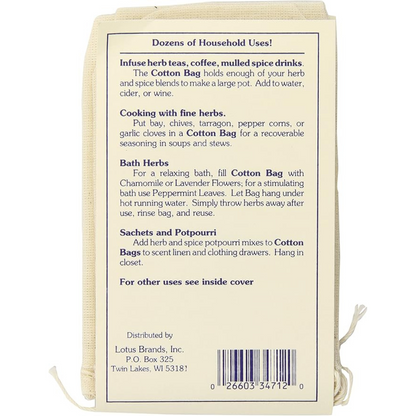 Valley Flower Reusable Cotton Bags