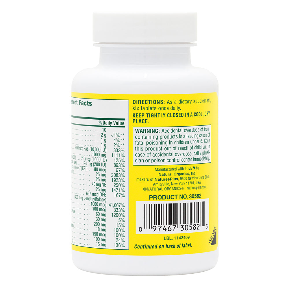 NaturesPlus, Source of Life Original Mini Tabs