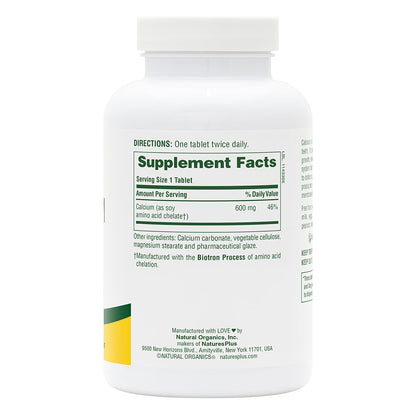 NaturesPlus, Calcium 600 mg