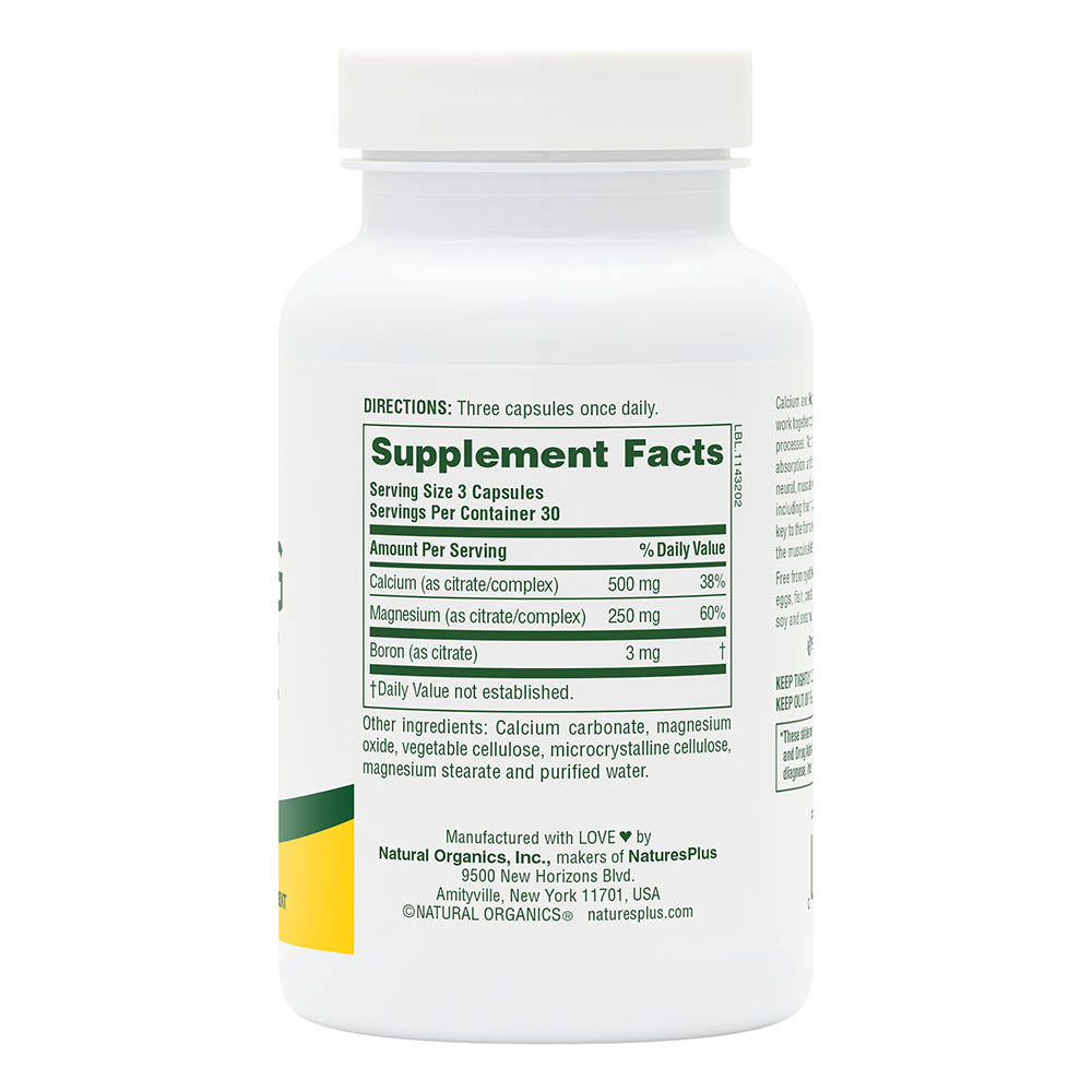 NaturesPlus, Cal/Mag Citrate