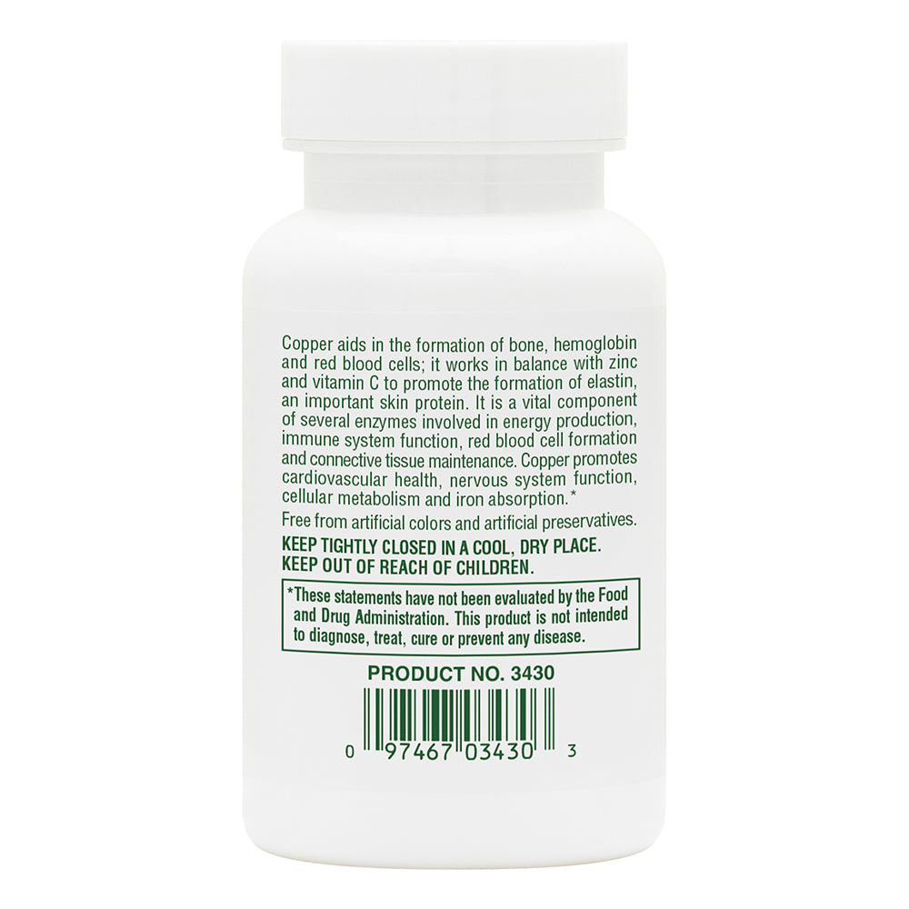 NaturesPlus, Copper 3mg