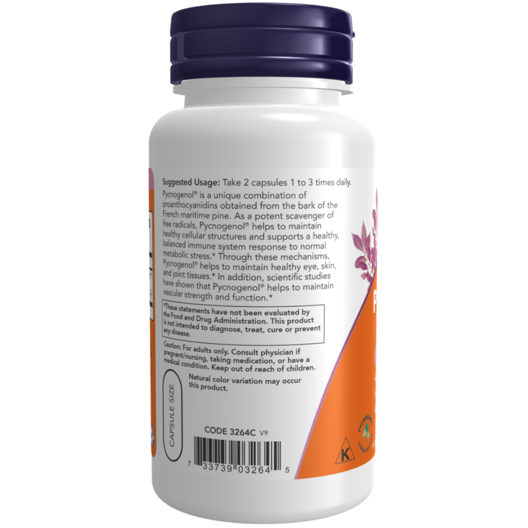 NOW, Pycnogenol, 30 mg