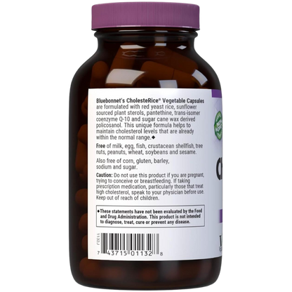 Bluebonnet, CholesteRice