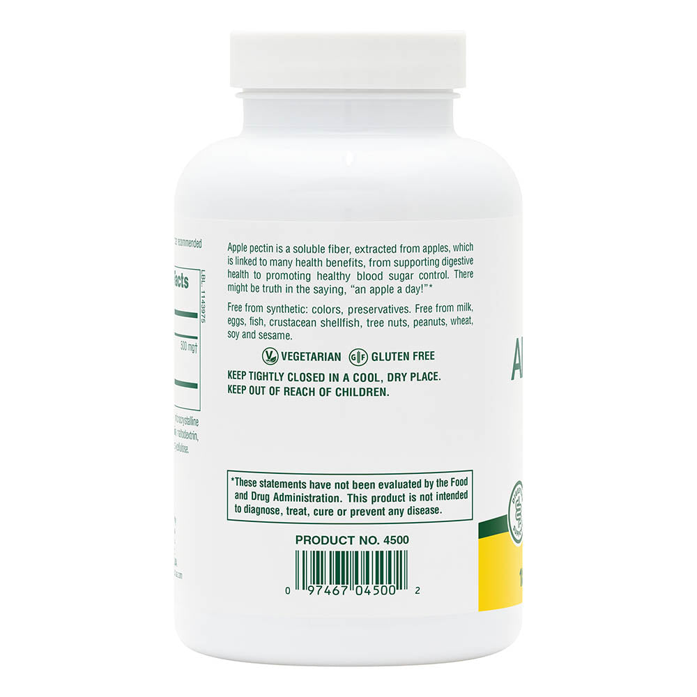 NaturesPlus, Apple Pectin 500 mg