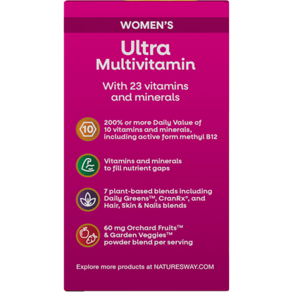 Nature's Way, Alive Women's Ultra Multivitamin
