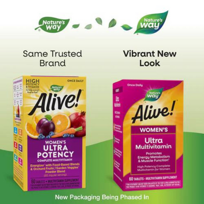 Nature's Way, Alive Women's Ultra Multivitamin