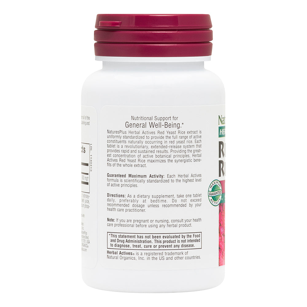 NaturesPlus, Red Yeast Rice