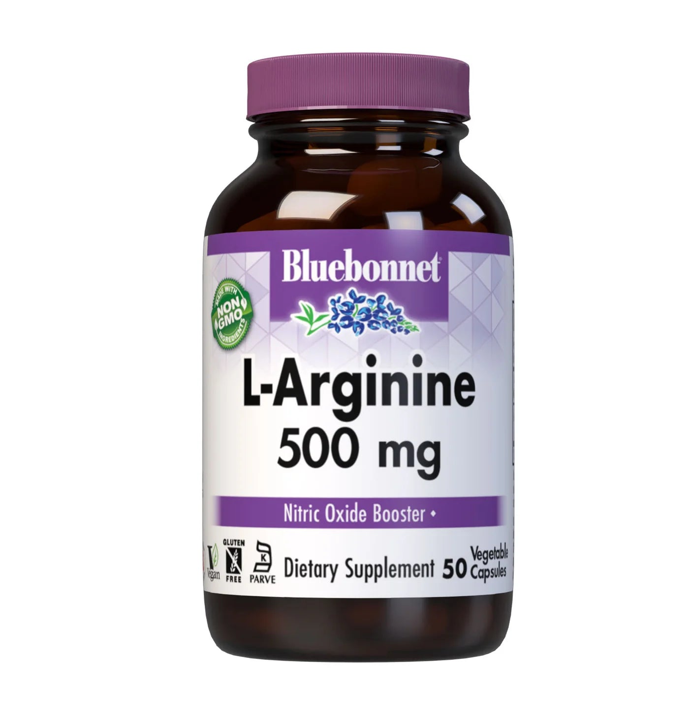Bluebonnet, L-Arginine 500 mg