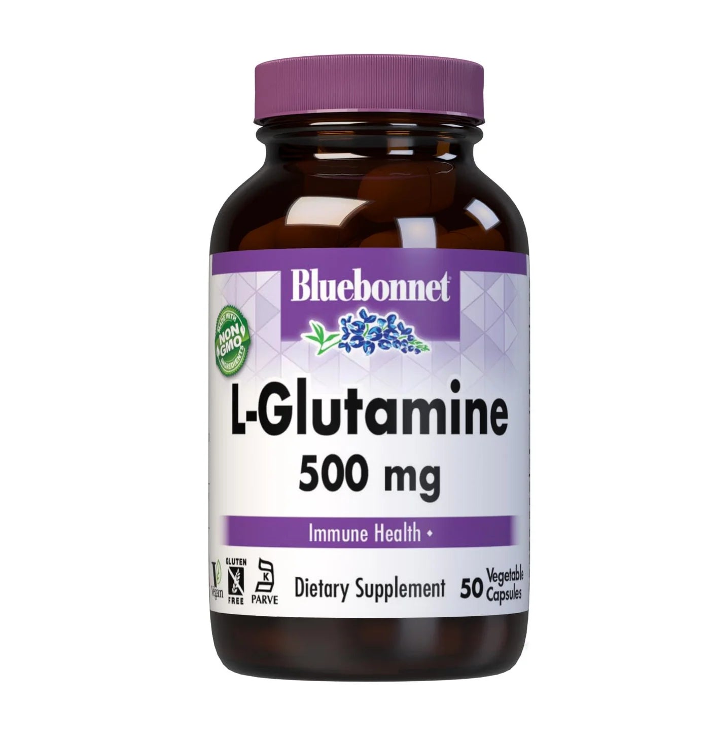 Bluebonnet, L-Glutamine 500 mg