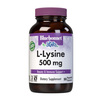 Bluebonnet, L-Lysine 500 mg