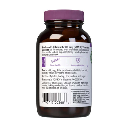 Bluebonnet Vitamin D3