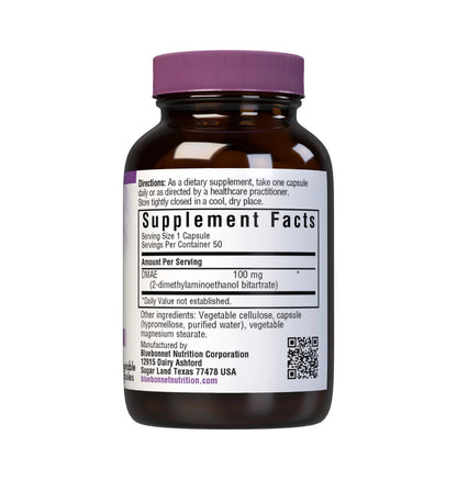 Bluebonnet, DMAE 100mg