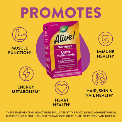Nature's Way, Alive Women's Ultra Multivitamin