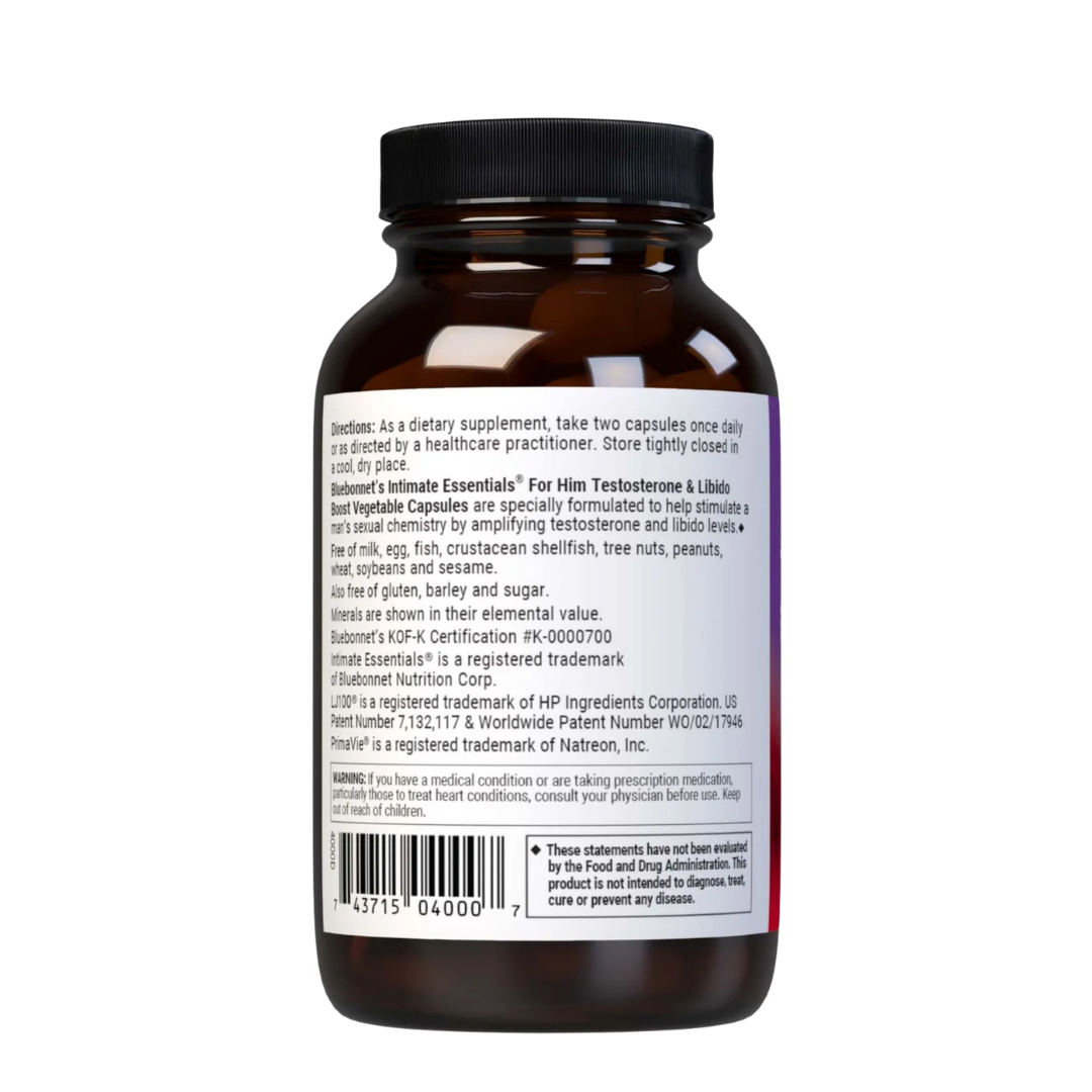 Bluebonnet, For Him, Testosterone and Libido Boost